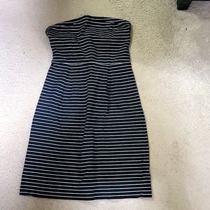 Old Navy Striped Strapless Dress